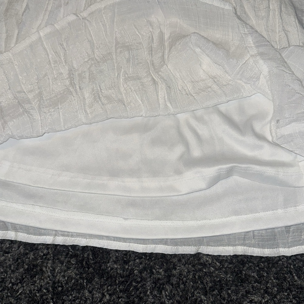 White Just Found Size 2X Dress - Picture 6 of 7